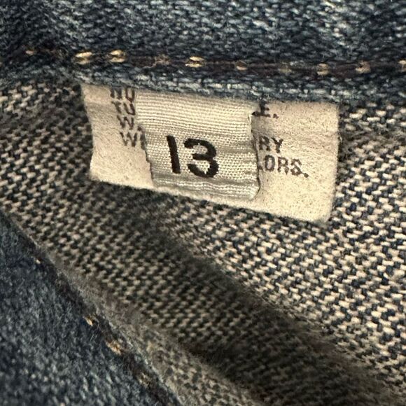 Levi’s Vintage 1985 White Tab High Rise Tapered Leg Pleated Mom Jean Size 13 - Picture 7 of 12